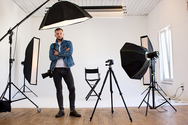 写真スタジオを使う