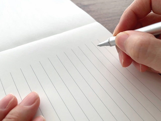 履歴書 送付状 手書き