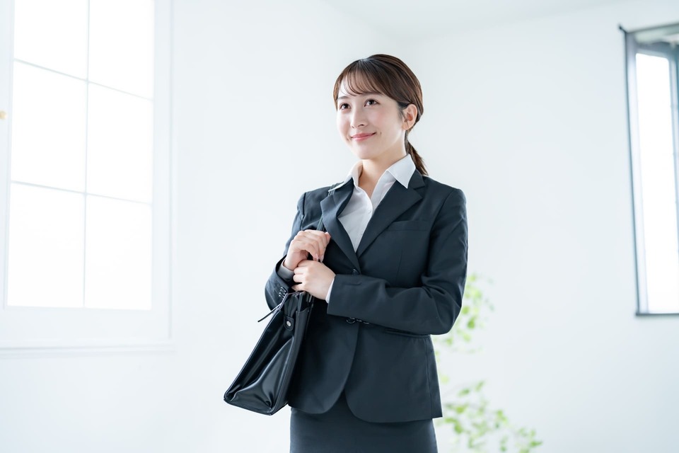 転職 面接 リュック